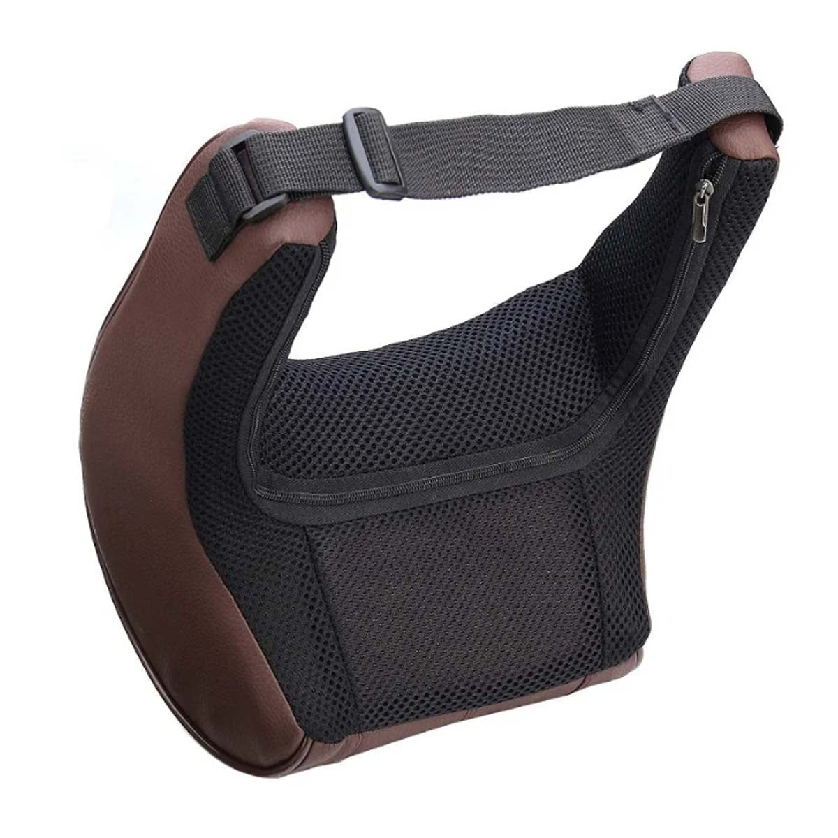 Premium PU Leather Auto Car Neck Pillow: Memory Foam Neck Rest Seat Headrest Cushion Pad - High-Quality, Available in 3 Stylish Colors, Sold as a Single Piece - Delicate Leather