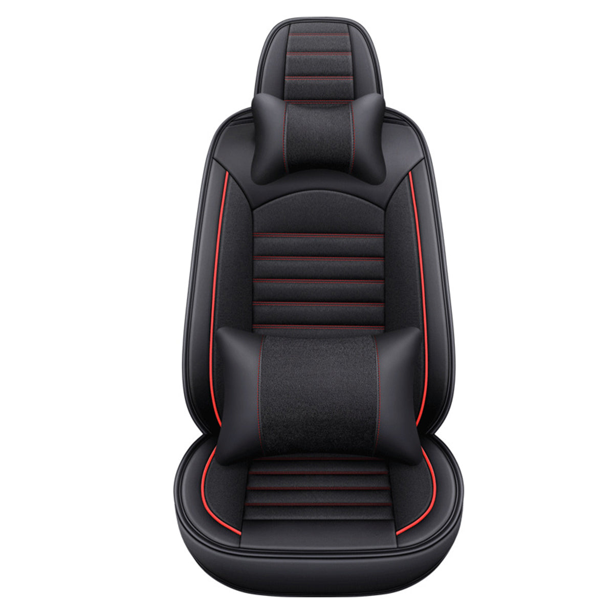 Customized Breathable Auto 9pcs Leather Seat Covers - Universal Full Set Luxury Car Seat Covers, Custom For Your Cars