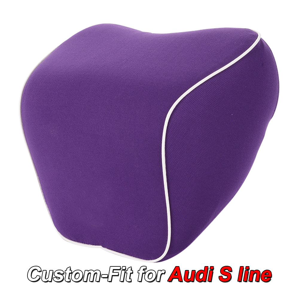 Lumbar Support Cushion for Car and Headrest Neck Pillow Kit, Custom-Fit For Car, Ergonomically Design for Car Seat, Car Accessories DLVE254