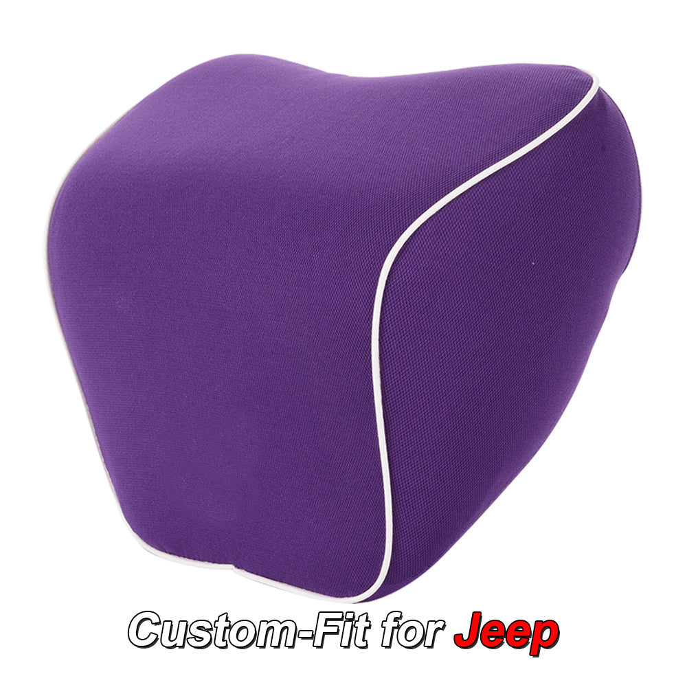 Lumbar Support Cushion for Car and Headrest Neck Pillow Kit, Custom-Fit For Car, Ergonomically Design for Car Seat, Car Accessories DLJE254