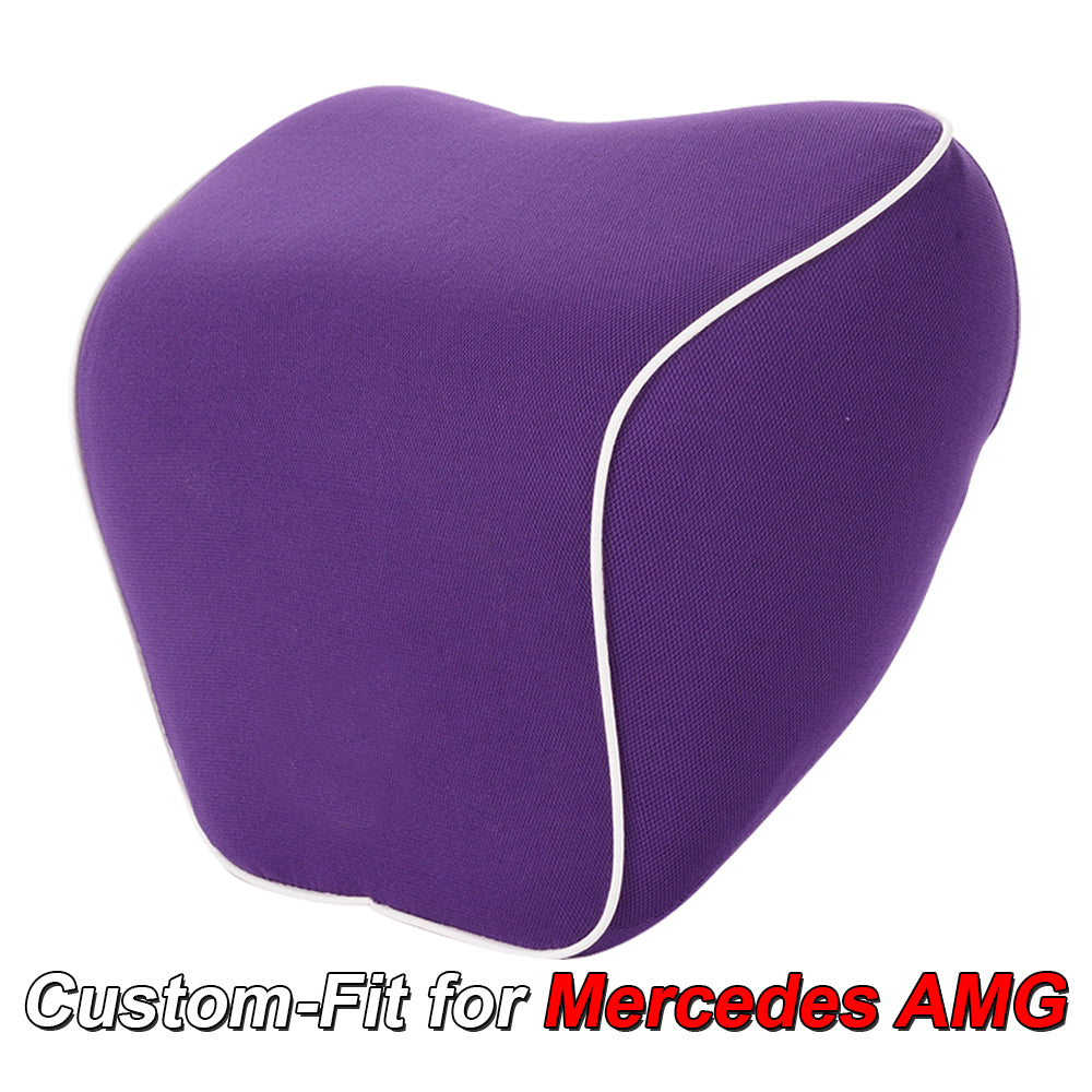 Lumbar Support Cushion for Car and Headrest Neck Pillow Kit, Custom-Fit For Car, Ergonomically Design for Car Seat, Car Accessories DLLM254