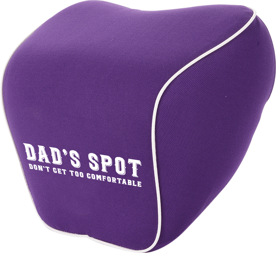 Funny Dad Lumbar Support Cushion for Car and Headrest Neck Pillow Kit, Custom For Cars, Ergonomically Design for Car Seat, Car Accessories, Father's Day Gift, Gift for Him, Gift for Daddy 07