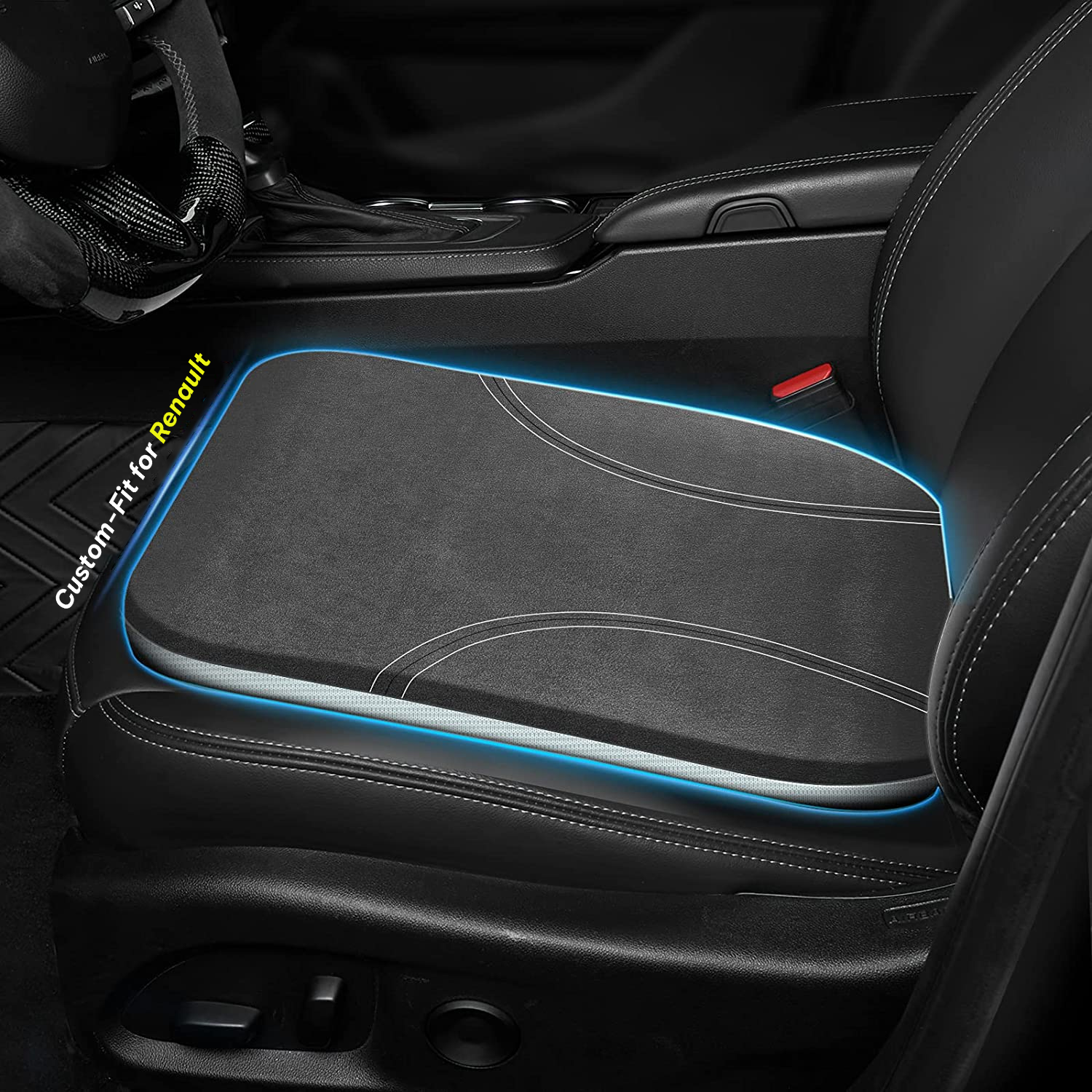 Car Seat Cushion, Custom Fit For Car, Car Memory Foam Seat Cushion, Heightening Seat Cushion, Seat Cushion for Car and Office Chair DLSA224