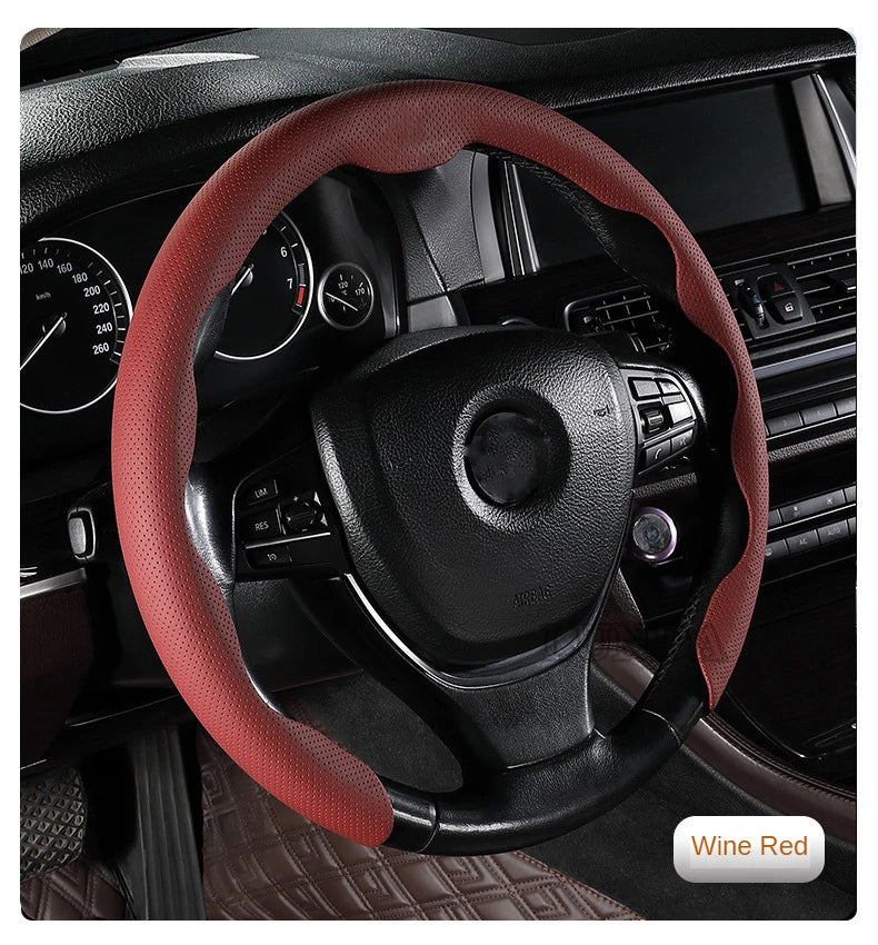 Car Steering Wheel Cover - NAPPA Leather Booster Cover for Car Interior Accessories