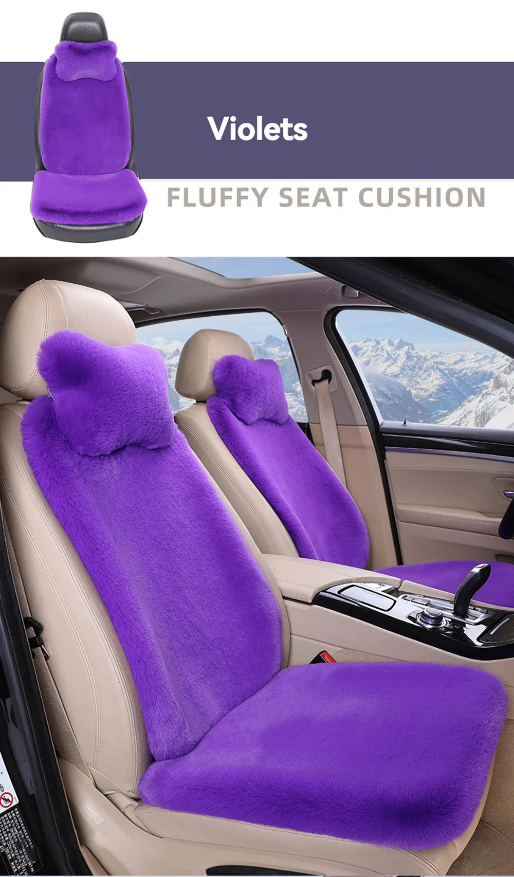 Delicate Leather Car Seat Cushion: Enhance Comfort and Support for Your Drive