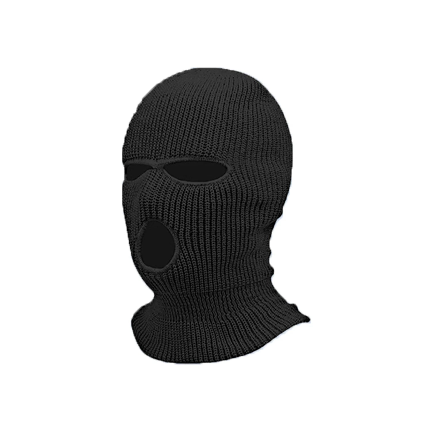 Spoof Car Seat Cover Masked Person Knitted Headgear Halloween Headrest Cover Decoration