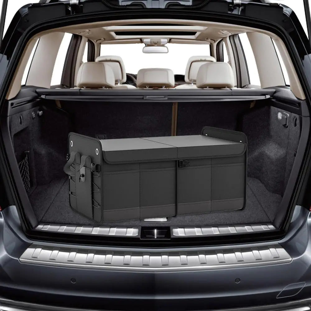 Trunk Storage Organizer For Car - Large Capacity Interior Storage Box