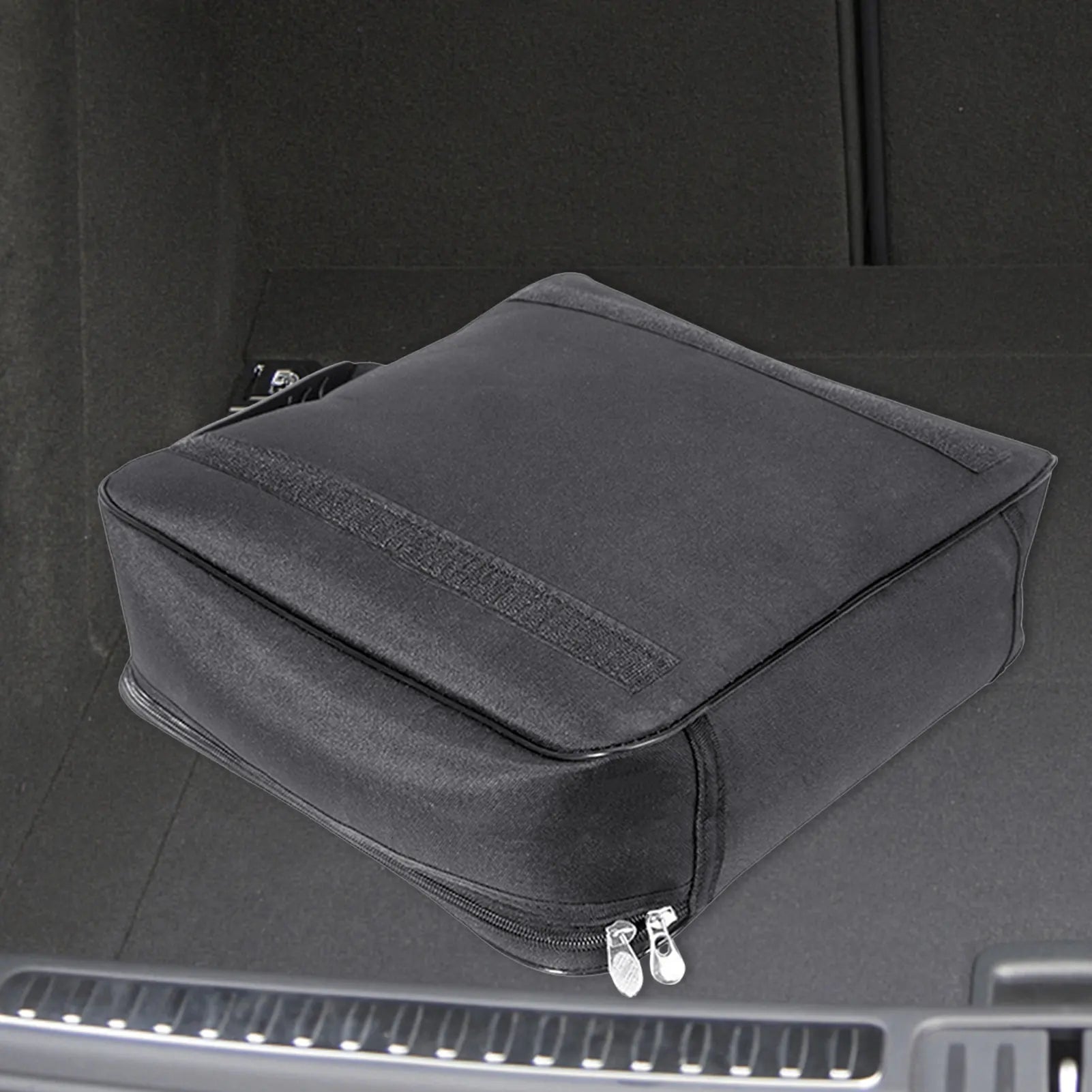 Car Charging Cable Storage Bag - Waterproof Fire-Retardant Charging Line Organizer