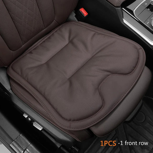 Car Seat Cushion for Driving - Breathable Non-Slip Bottom Comfort Car Seat Protector - Red