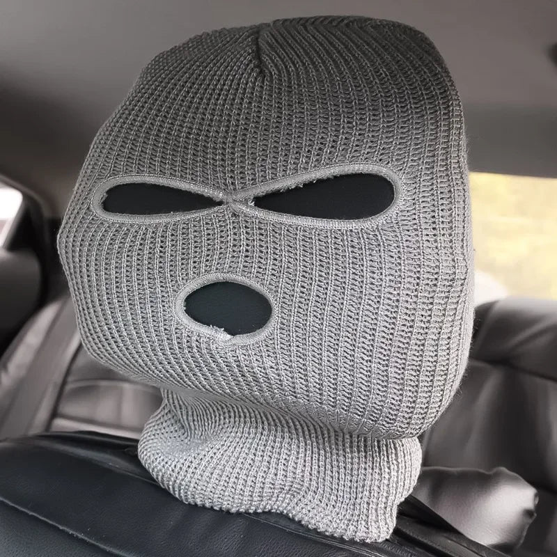 Three Hole Headrest Cover Universal Hat - Halloween, Christmas, Funny Car Decoration Pranks Gift