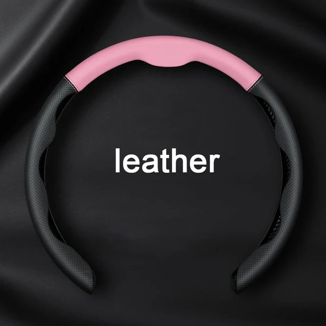 Car Steering Wheel Cover - NAPPA Leather Booster Cover for Car Interior Accessories