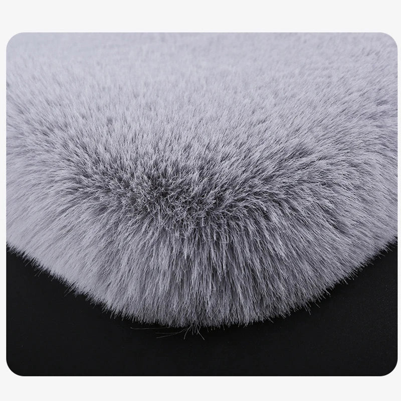 Plush Wool Fur Car Seat Covers -Winter Protection and Comfort for Your Vehicle's Interior - Delicate Leather