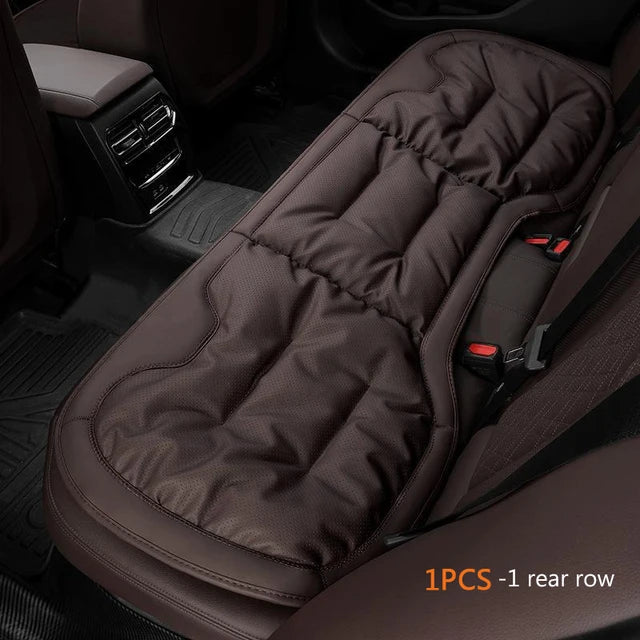 Car Seat Cushion for Driving - Breathable Non-Slip Bottom Comfort Car Seat Protector - Red