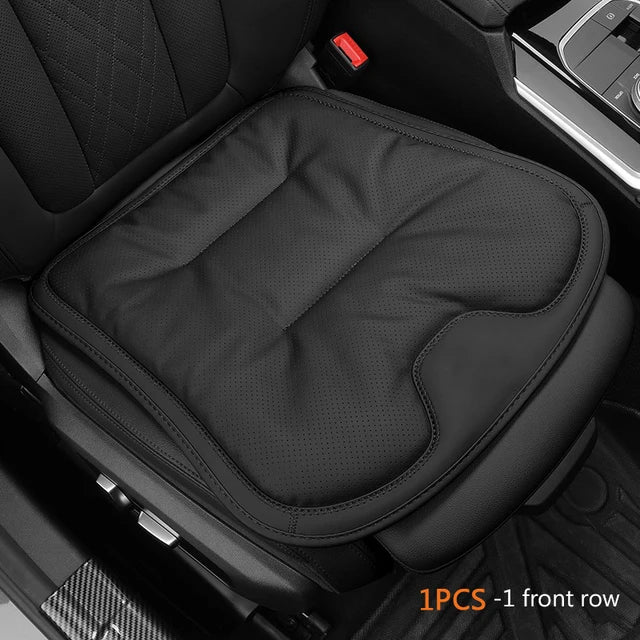 Car Seat Cushion for Driving - Breathable Non-Slip Bottom Comfort Car Seat Protector - Red