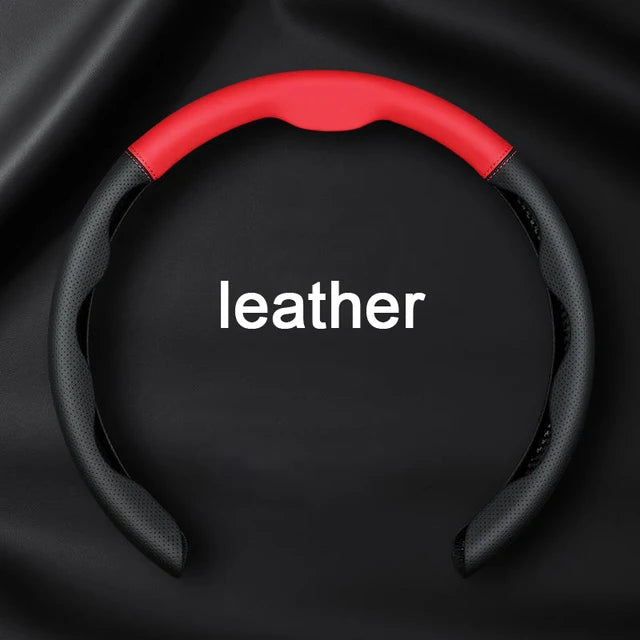 Car Steering Wheel Cover - NAPPA Leather Booster Cover for Car Interior Accessories