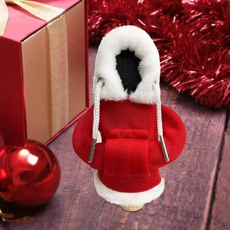 Winter Fashion Hoodies Car Gear Shift Knob Cover Manual Handle Gear Shift Decor Automatic Magical Christmas Interior Accessories - Delicate Leather