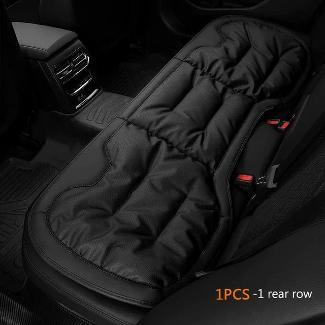 Car Seat Cushion for Driving - Breathable Non-Slip Bottom Comfort Car Seat Protector - Red