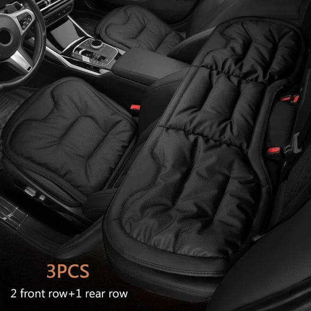 Car Seat Cushion for Driving - Breathable Non-Slip Bottom Comfort Car Seat Protector - Red