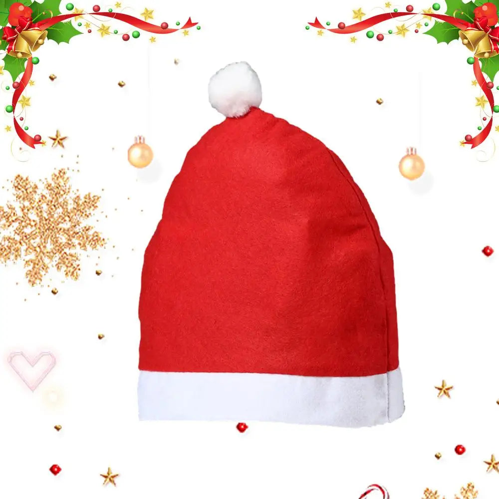 Christmas Car Seat Headrest Cover - Santa Hat Style Car Seat Cover Masked Balaclava Hole Auto Decor Interior Vehicle Accessories