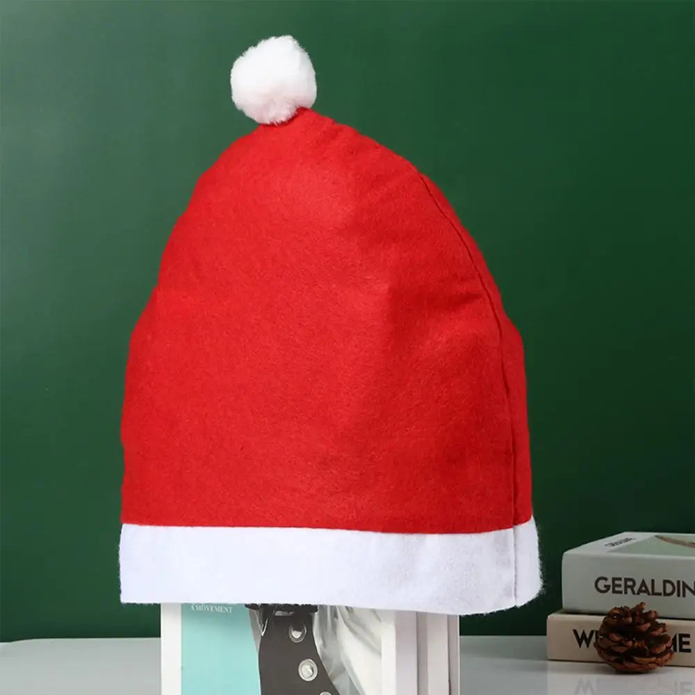 Christmas Car Seat Headrest Cover - Santa Hat Style Car Seat Cover Masked Balaclava Hole Auto Decor Interior Vehicle Accessories