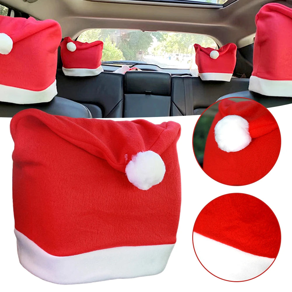 Car Seat Headrest Cover Breathable Flexible Headrest Covers Velcro Auto Headrest Covers Universal Fit, Custom For Your Cars, Car Accessories MC13998