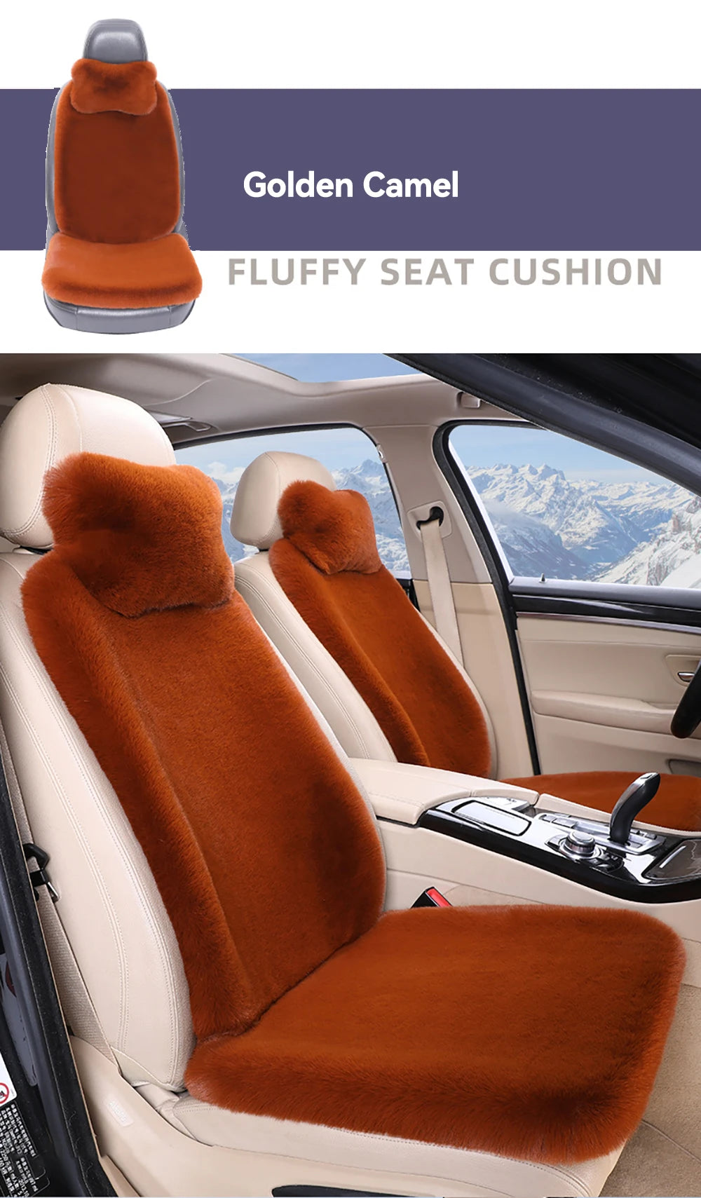 Delicate Leather Car Seat Cushion: Enhance Comfort and Support for Your Drive