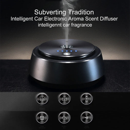 Intelligent Car Scents Aromas Machine - Fragrance Diffuser Freshener - Delicate Leather