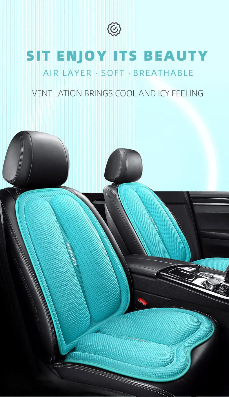 Delicate Leather Car Seat Cushion: Enhance Comfort and Support for Your Drive