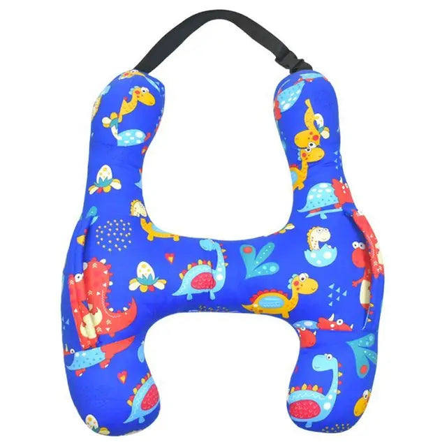 Cute Animal Pattern Kid Neck Head Support U-Shape Children Travel Pillow Cushion