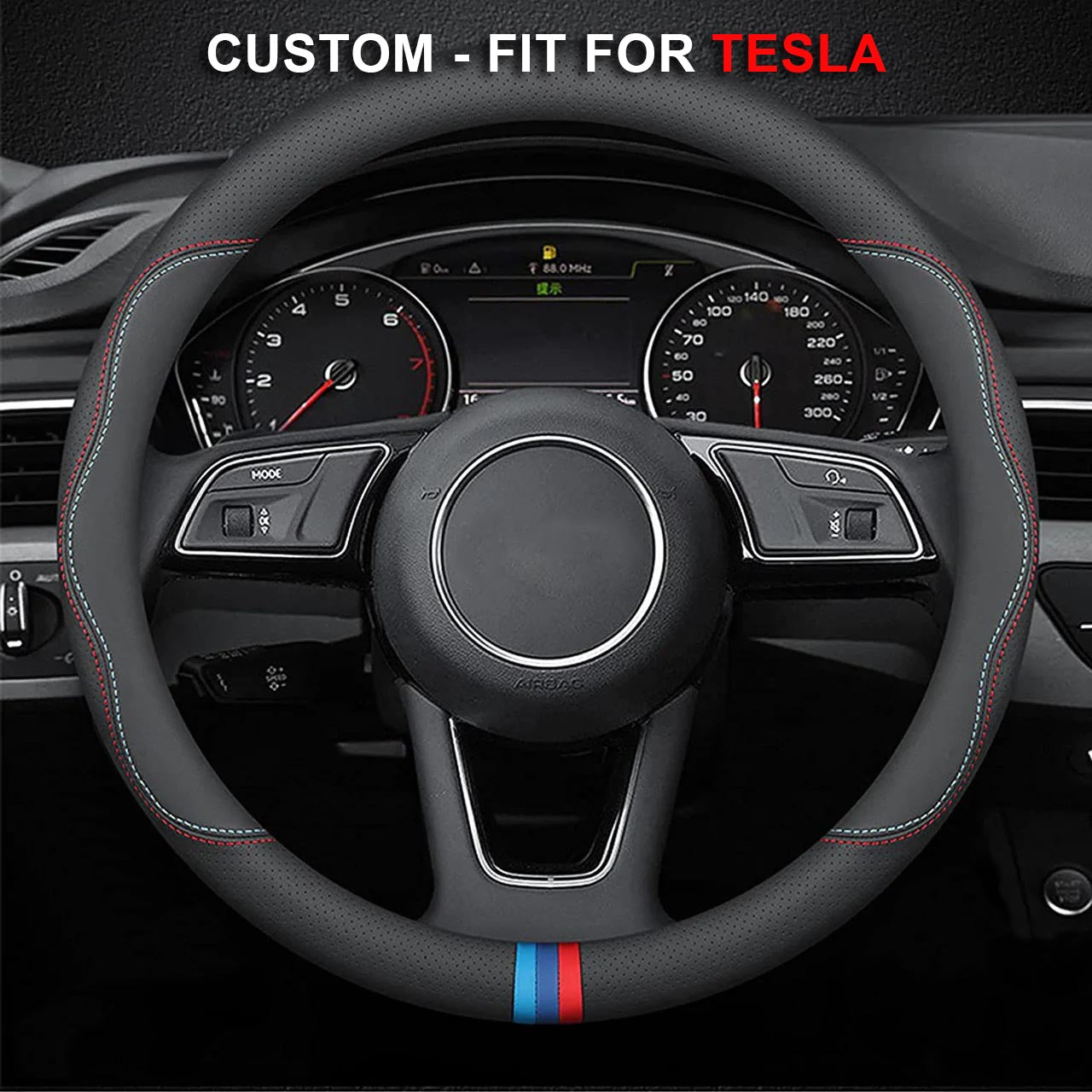 Custom fit steering wheel cover hotsell