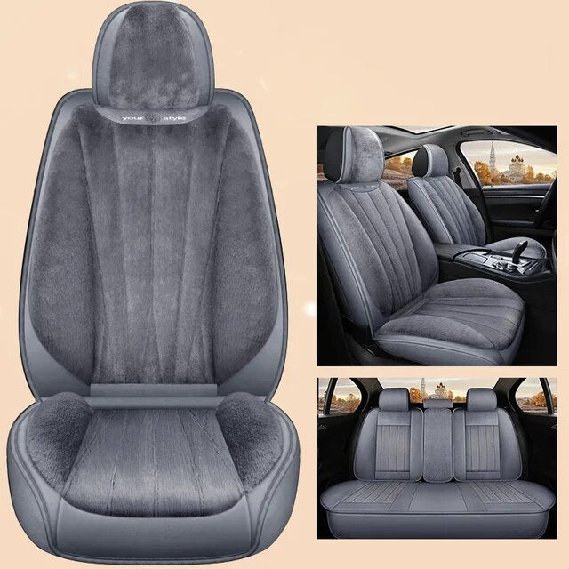 Delicate Leather Car Seat Covers Full Set: Complete Protection and Style for Your Vehicle