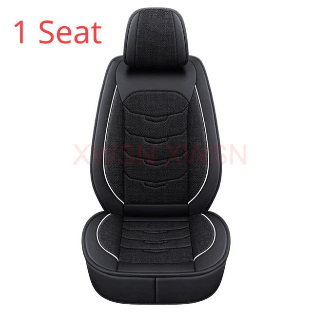 Delicate Leather Car Seat Covers Full Set: Complete Protection and Style for Your Vehicle