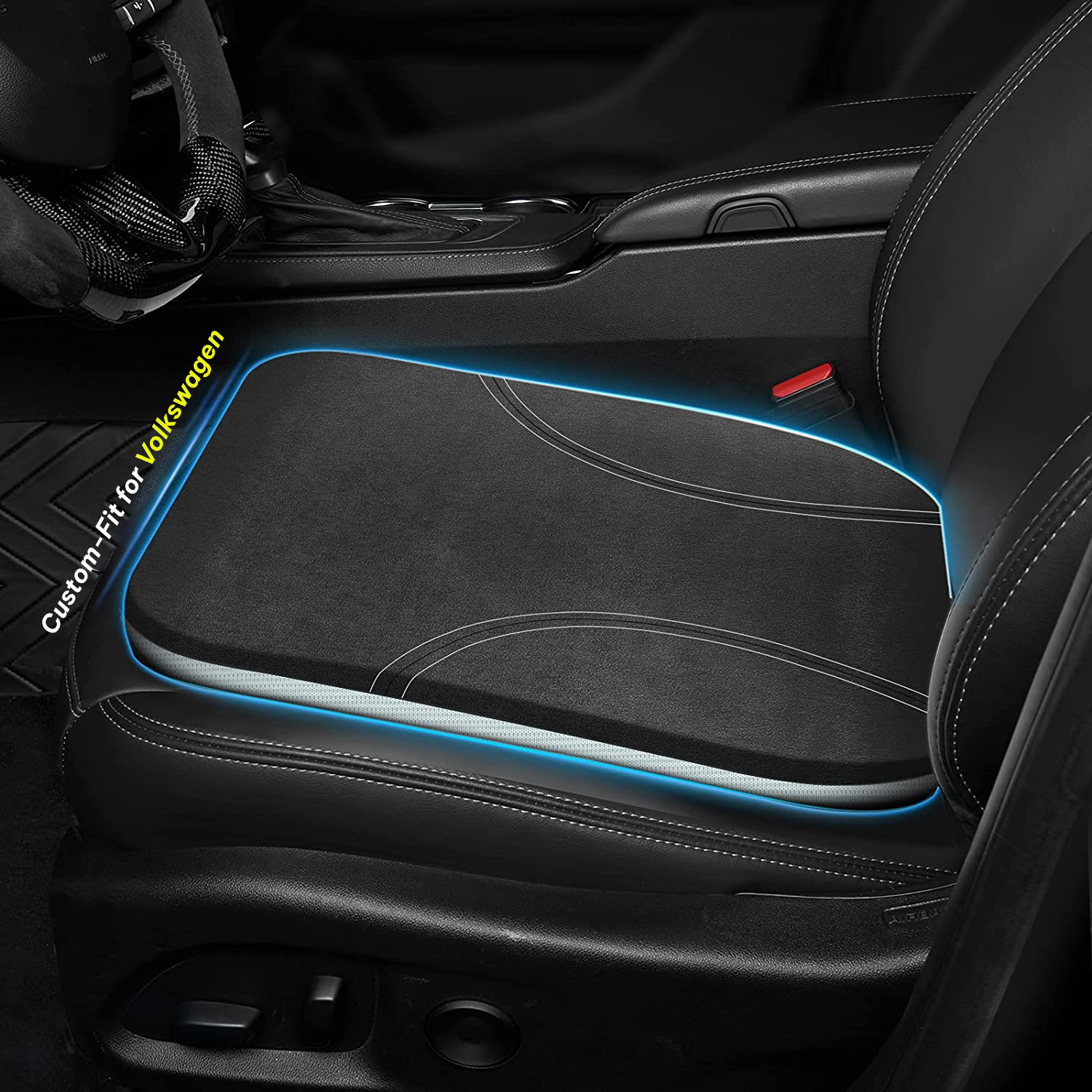 Car Seat Cushion, Custom Fit For Car, Car Memory Foam Seat Cushion, Heightening Seat Cushion, Seat Cushion for Car and Office Chair DLMY224