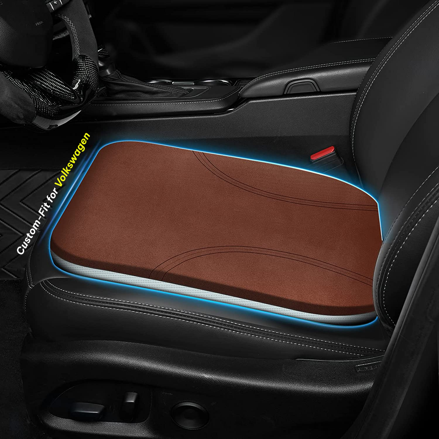 Car Seat Cushion, Custom Fit For Car, Car Memory Foam Seat Cushion, Heightening Seat Cushion, Seat Cushion for Car and Office Chair DLMY224