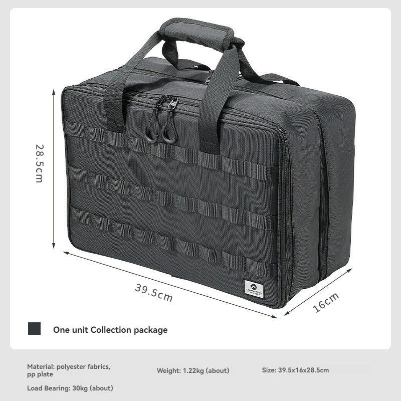 Large Capacity Outdoor Storage Bag – Tactical IGT Module Organizer - Delicate Leather  
