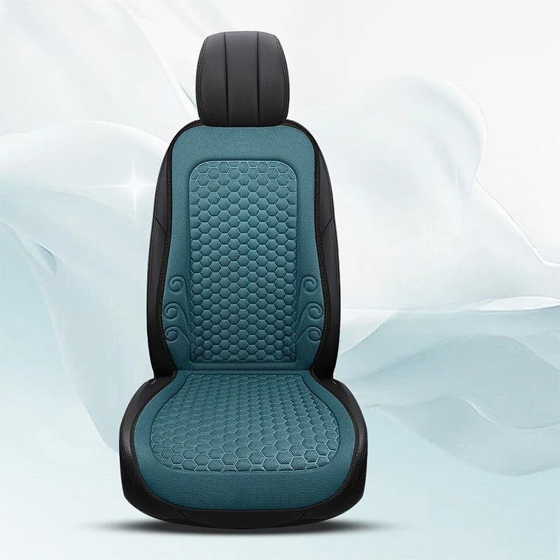 Universal Front Car Seat Cushion – Breathable Non-Slip Premium Seat Protector - Delicate Leather