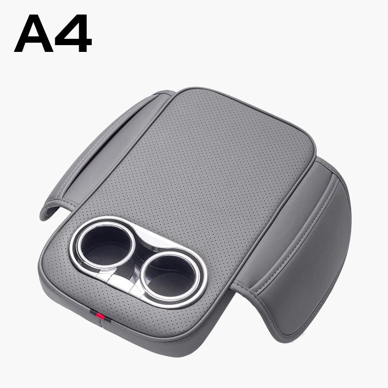 Ultra-Thick Memory Foam Car Seat Cushion – Heightened Support for Short Drivers - Delicate Leather  