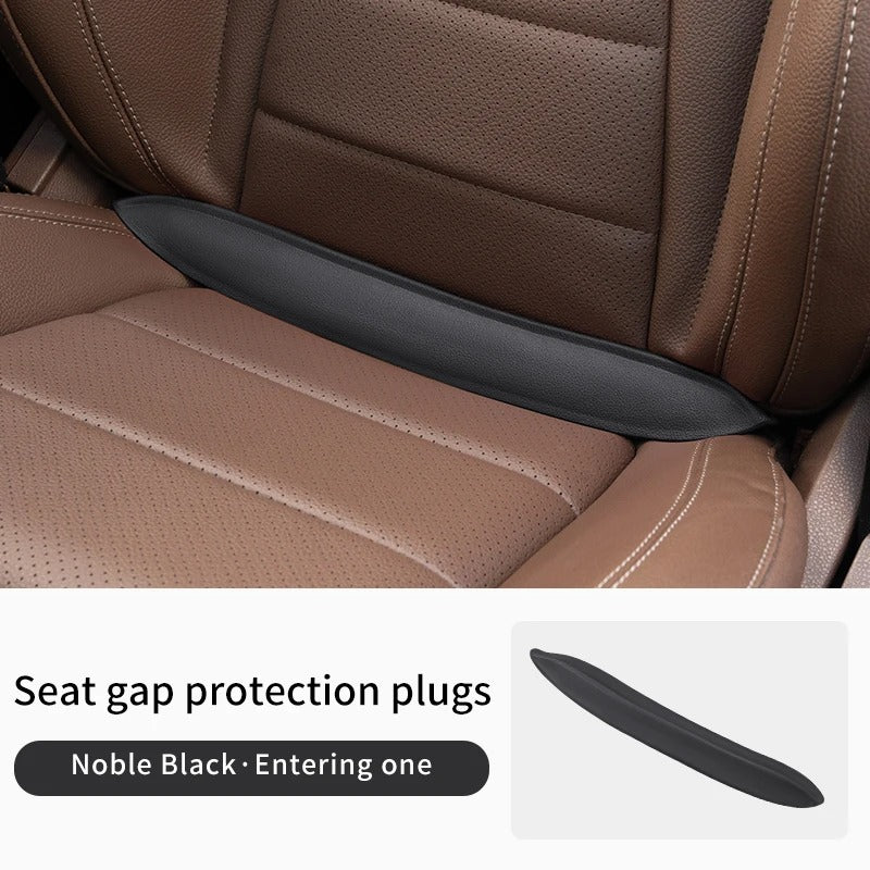 Plug-In Car Interior Gap Strip – Elastic EVA Filling Insert for Console and Seat Divider - Delicate Leather  