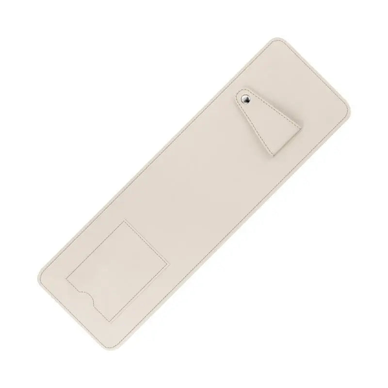 Car Sun Visor Extender with Card and Glasses Holder – PU Leather Sunshade Accessory, Universal Fit - Delicate Leather  