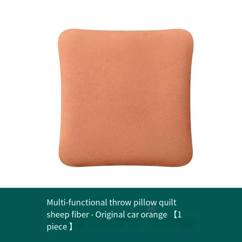 Nappa Leather Car Neck Pillow and Seat Pillow - Soft Headrest Lumbar Support for Comfortable Driving - Auto Accessories - Delicate Leather  