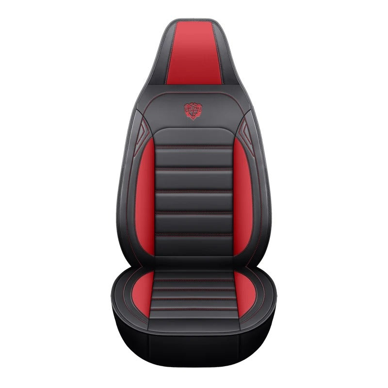 PU Leather Car Seat Covers – Universal Interior Protection Set - Delicate Leather  