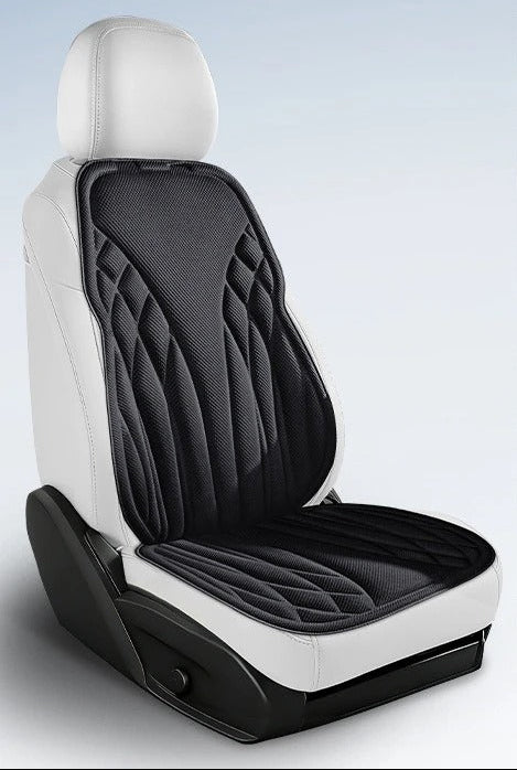 Breathable Latex Car Seat Cushion – Universal Non-Slip Cooling Seat Cover - Delicate Leather