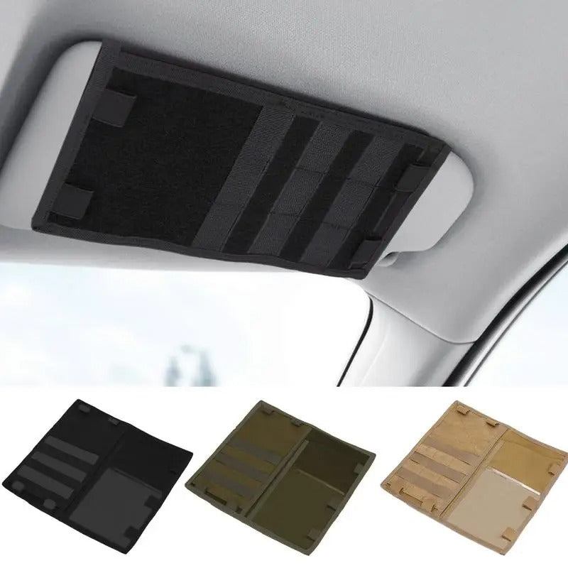 1pcs Car Visor Organizer - Auto Sun Visor Sunshade Storage Pouch