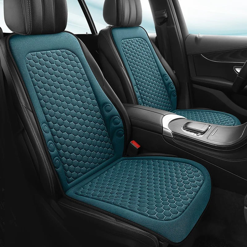 Universal Front Car Seat Cushion – Breathable Non-Slip Premium Seat Protector - Delicate Leather