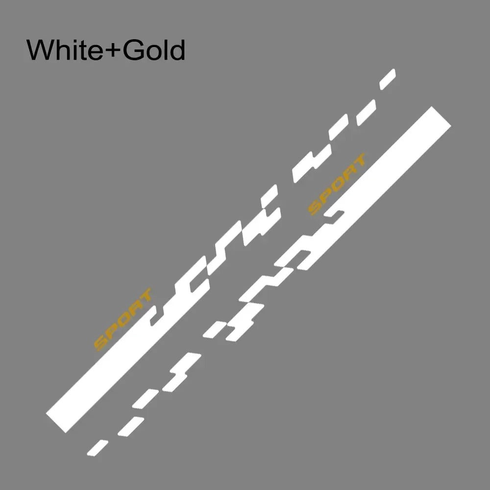 Car Side Stripe Graphics Vinyl Decal Kit – PVC Exterior Body Stickers