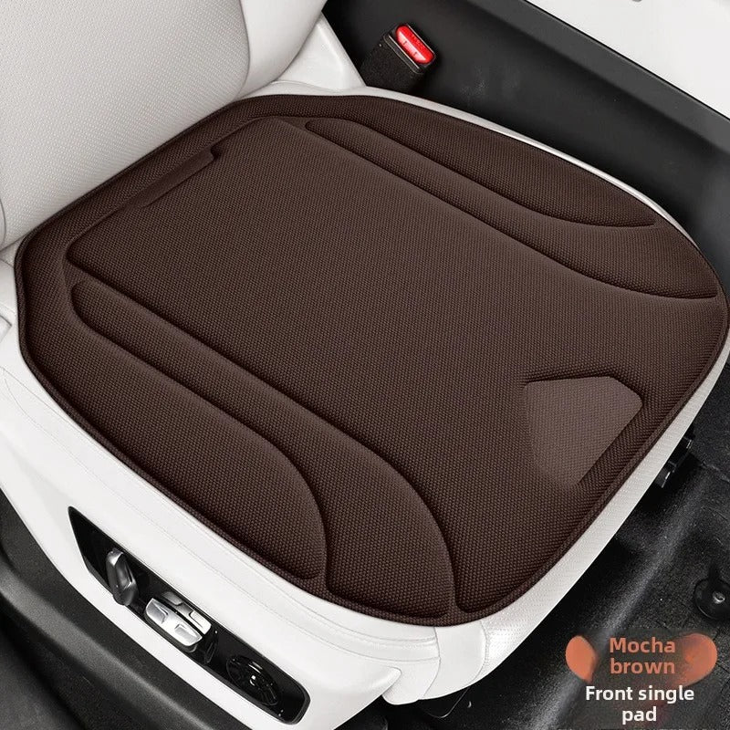 Universal Seaweed Fiber Car Seat Cover – Breathable Non-Slip Luxury Seat Protector - Delicate Leather