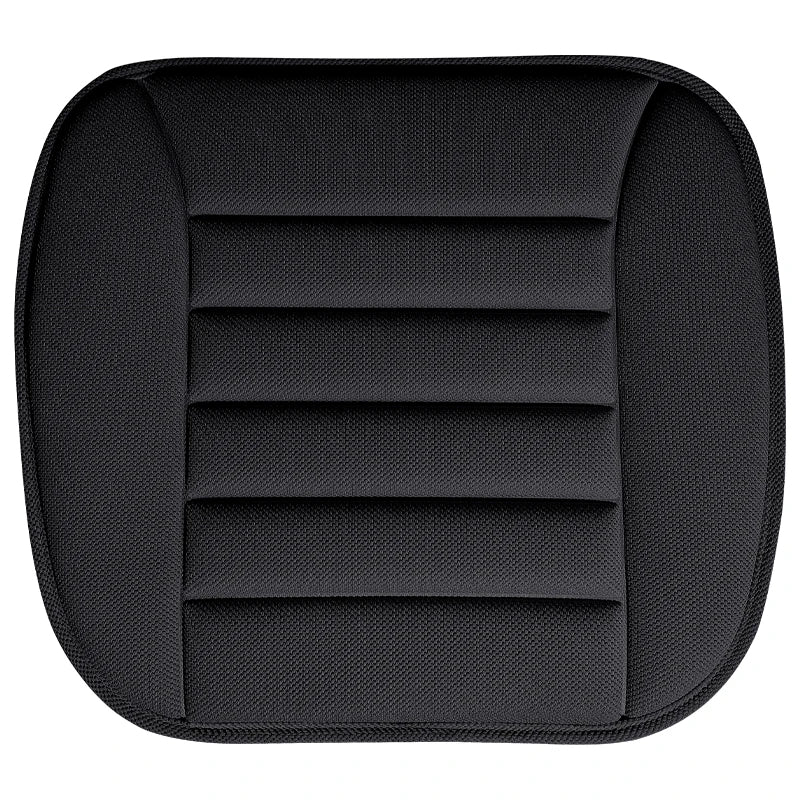 Linen Cotton Car Seat Cushion – Breathable Universal Seat Cover Pad for Vehicle Interiors - Delicate Leather  