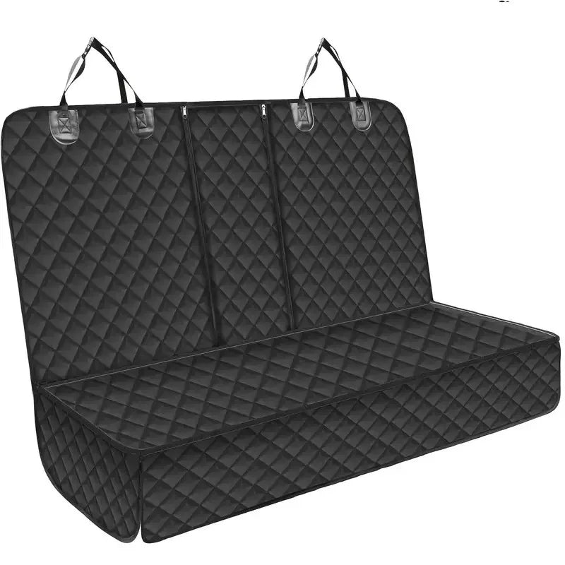 Dog Car Seat Cover – Waterproof Hammock & Travel Mat for Small, Medium & Large Dogs - Delicate Leather  
