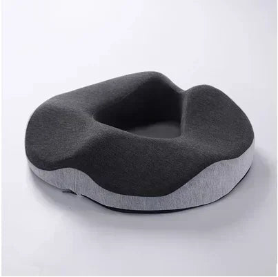 Memory Foam Seat Cushion – Breathable Non-Slip Chair Pad for Car, Office, and Home - Delicate Leather  