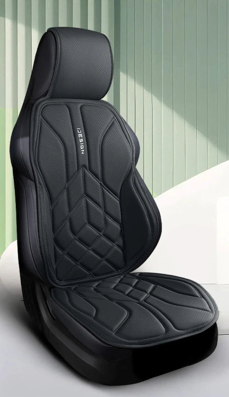 Universal Leather Car Seat Cover – Four-Season Breathable Protective Saddle Pad. - Delicate Leather  